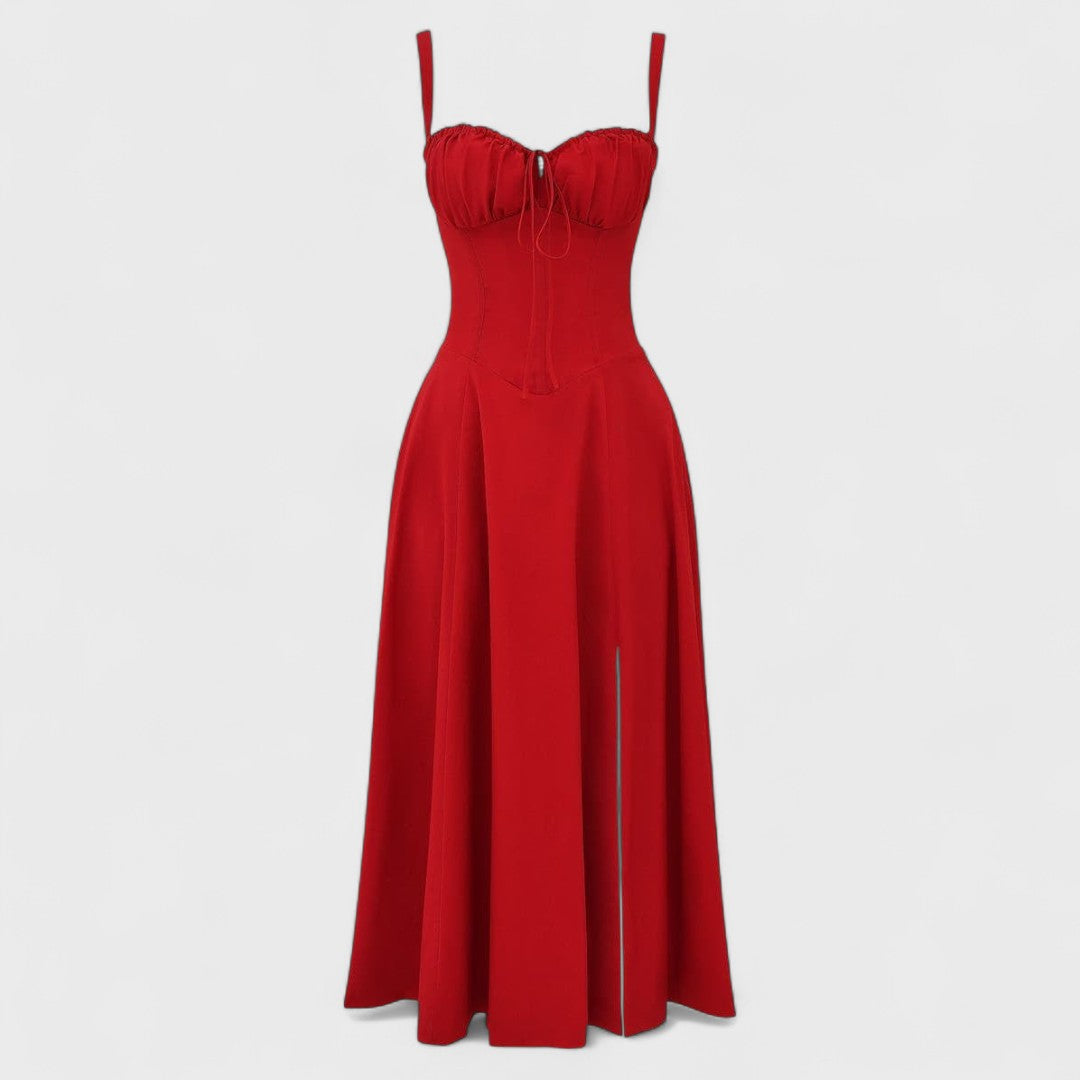 Kiana - Fűzős Midi Ruha