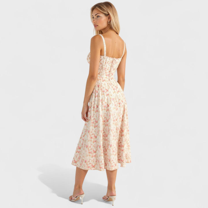 Kiana - Fűzős Midi Ruha