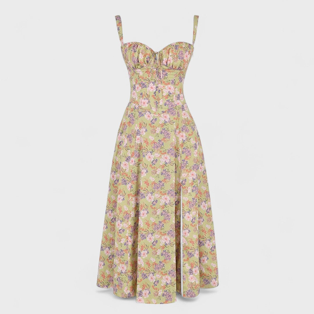 Kiana - Fűzős Midi Ruha