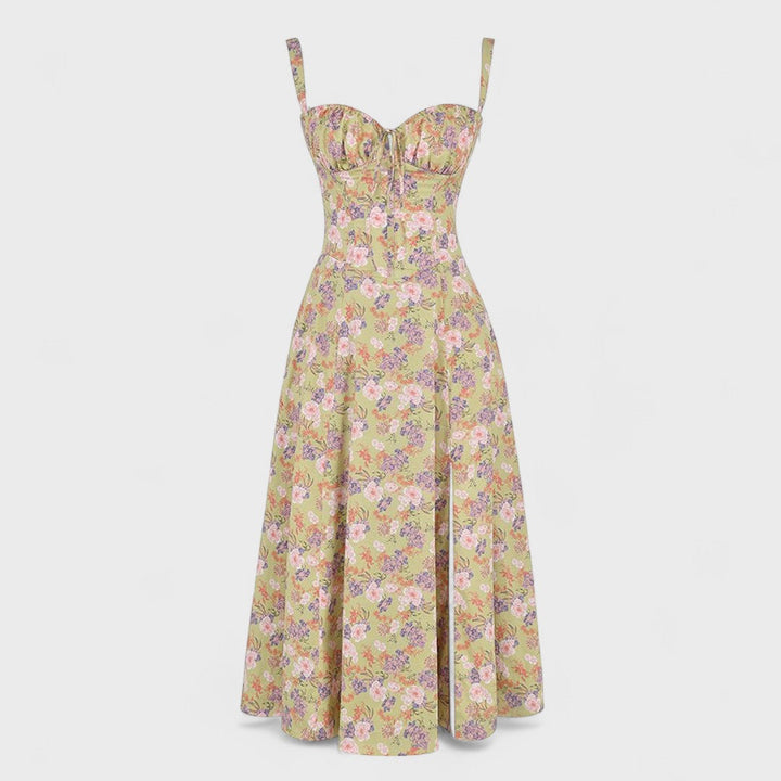 Kiana - Fűzős Midi Ruha