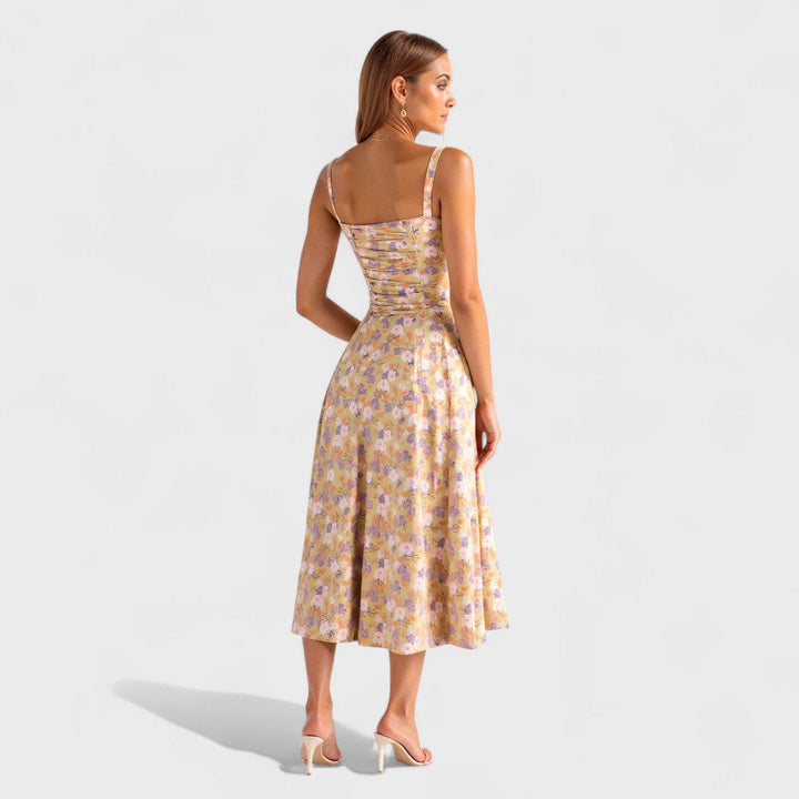 Kiana - Fűzős Midi Ruha