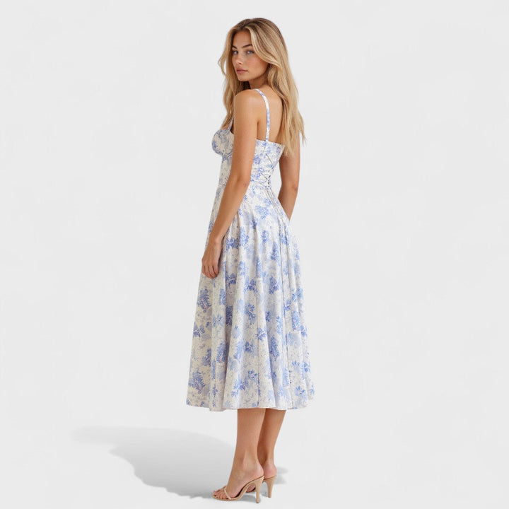 Kiana - Fűzős Midi Ruha