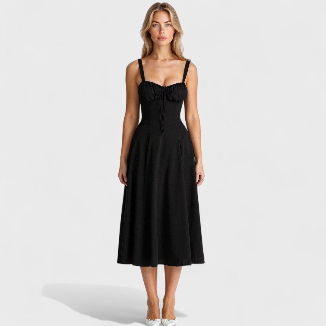 Kiana - Fűzős Midi Ruha