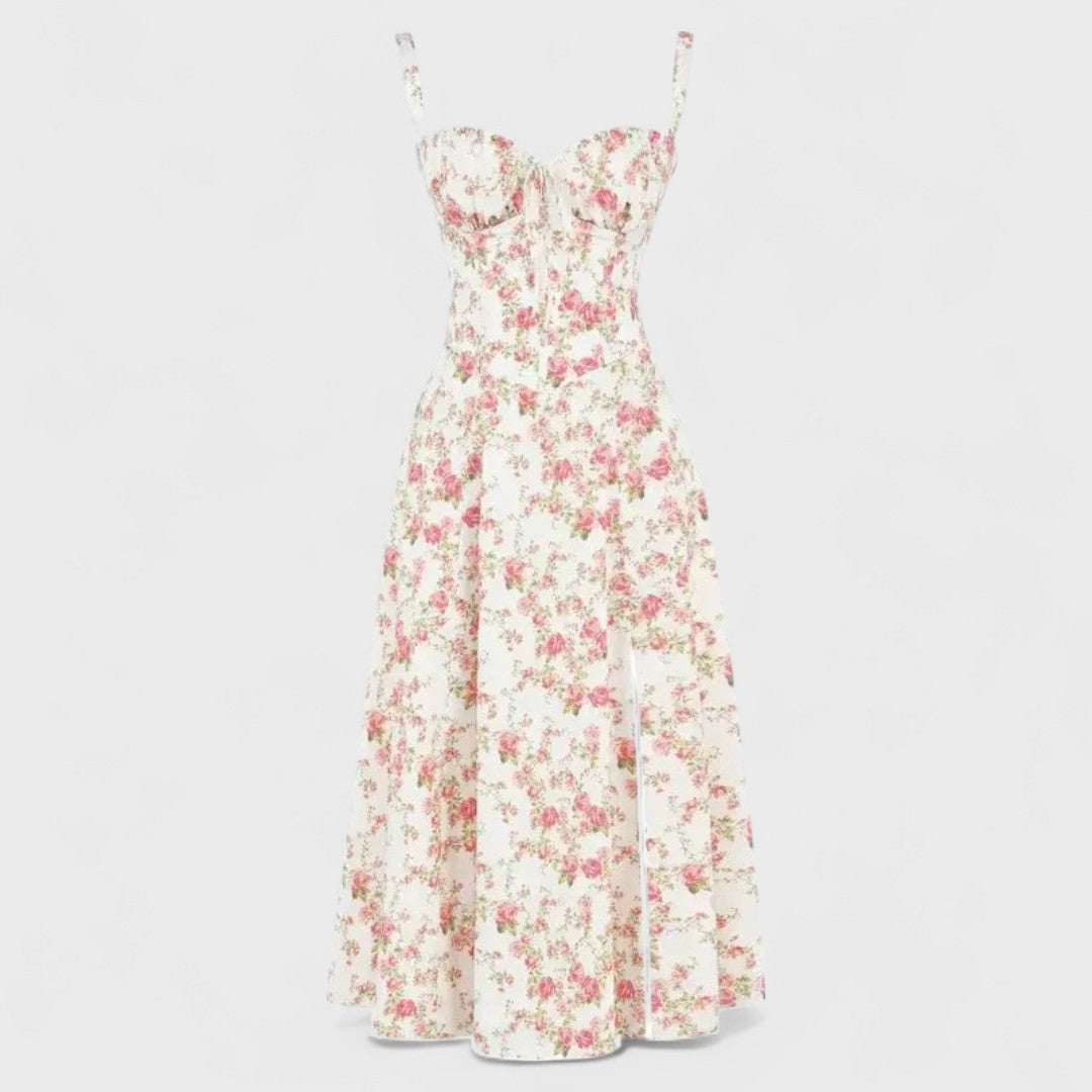 Kiana - Fűzős Midi Ruha