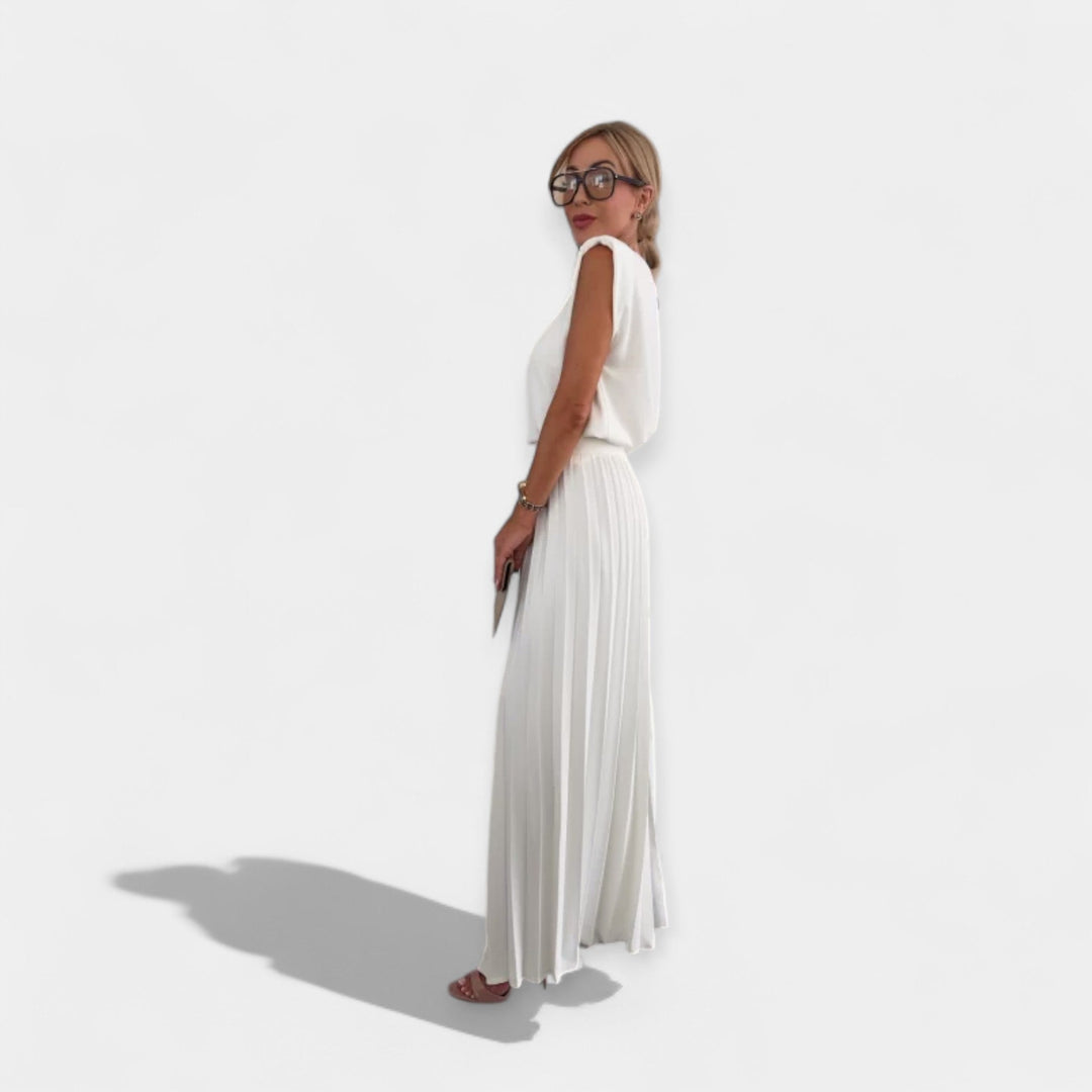 Nyári divatos szett top és nadrág