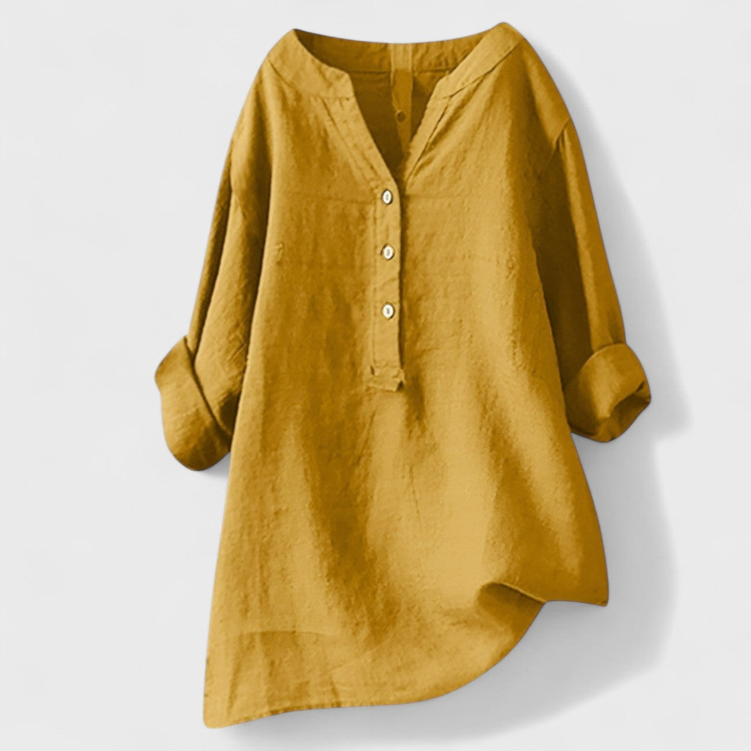 Freya - Kényelmes Gombos Ing